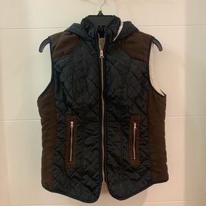 Black & Brown vest
